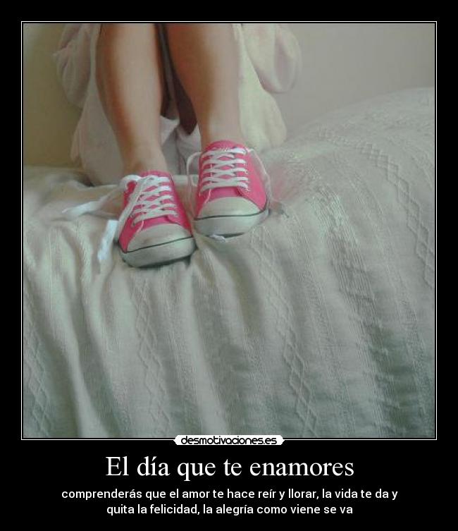 El día que te enamores -