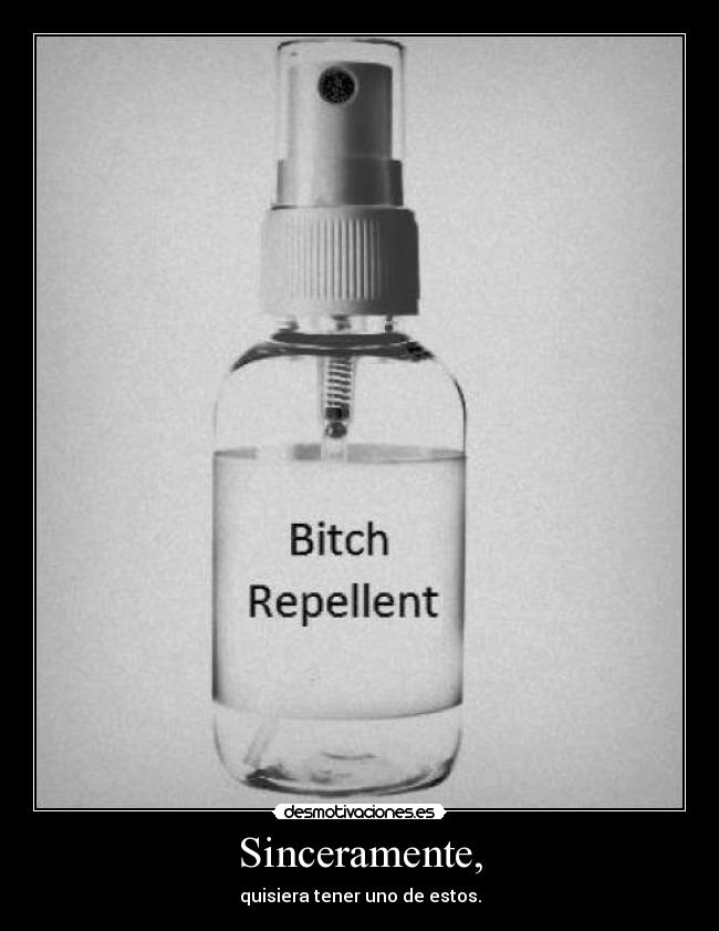 Sinceramente, - quisiera tener uno de estos.