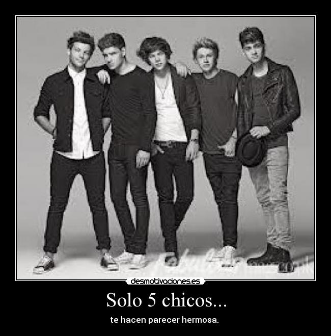 Solo 5 chicos... - 