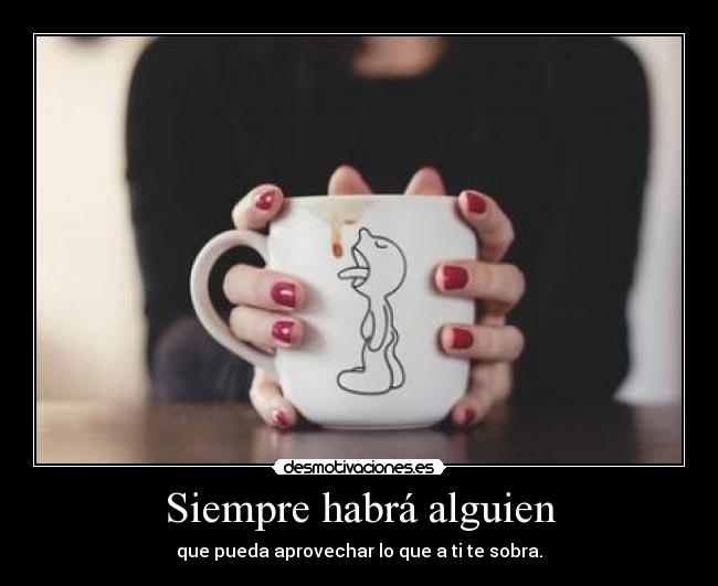 Siempre habrá alguien - 