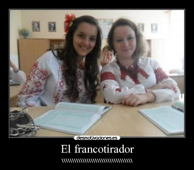 El francotirador - \\\\\\\\\\\\\\\\\\\\\\\\\\\\\\\\\\