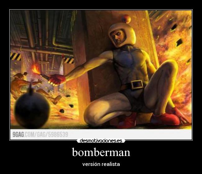 bomberman - versión realista