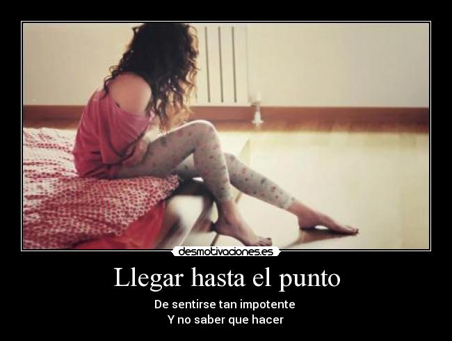 Llegar hasta el punto -