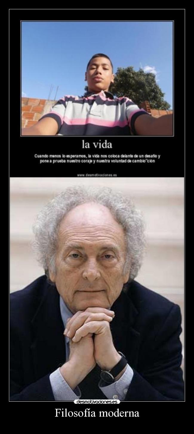 Filosofía moderna - 