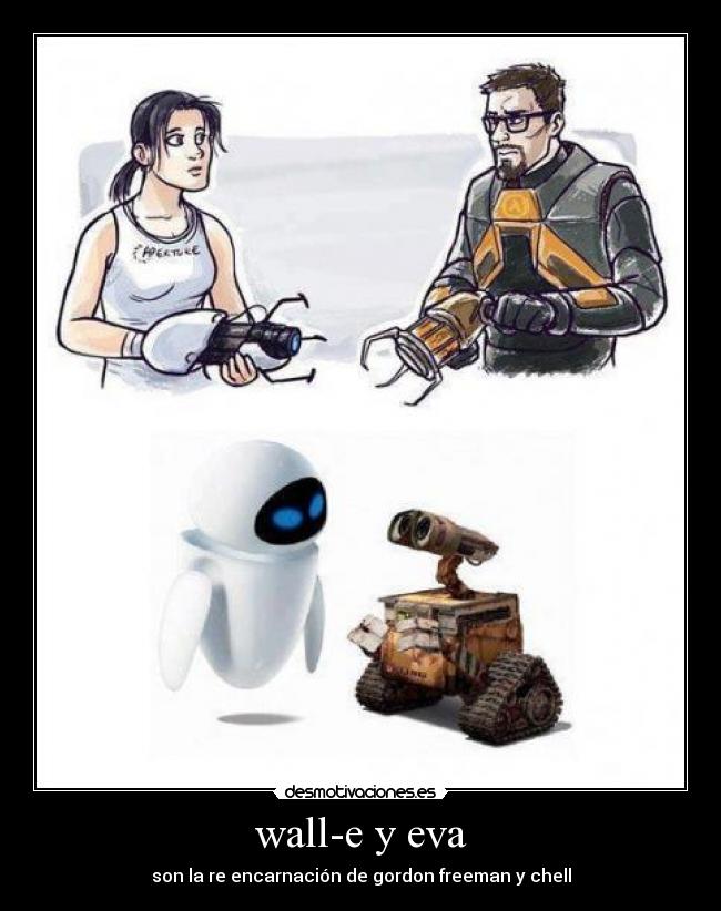 carteles ocurrio mejor descripcion portal half life chell gordon freeman valve desmotivaciones