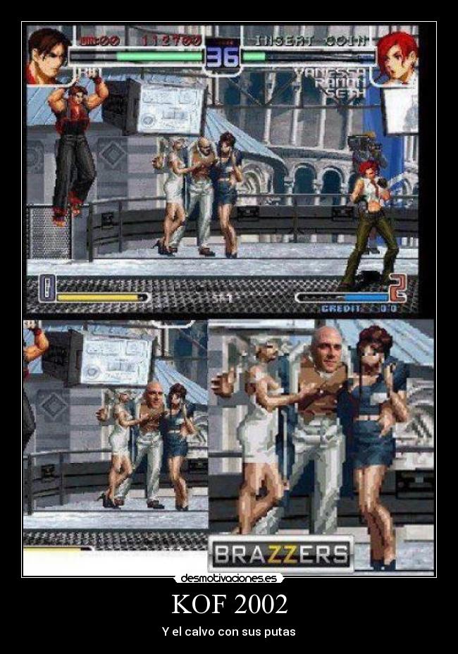 KOF 2002 - Y el calvo con sus putas