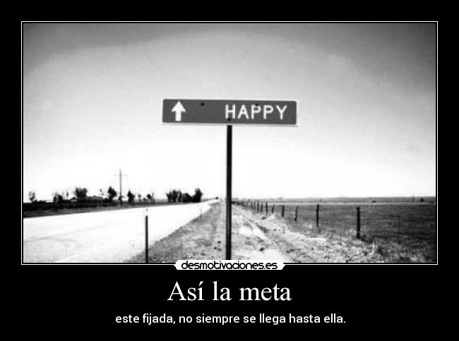 Así la meta - 