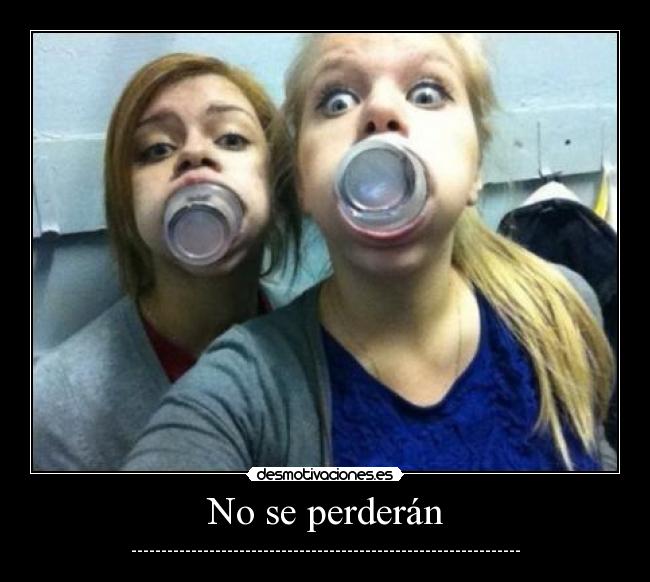 No se perderán - -----------------------------------------------------------------