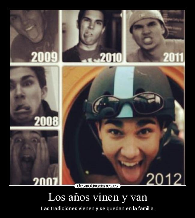 Los años vinen y van - 