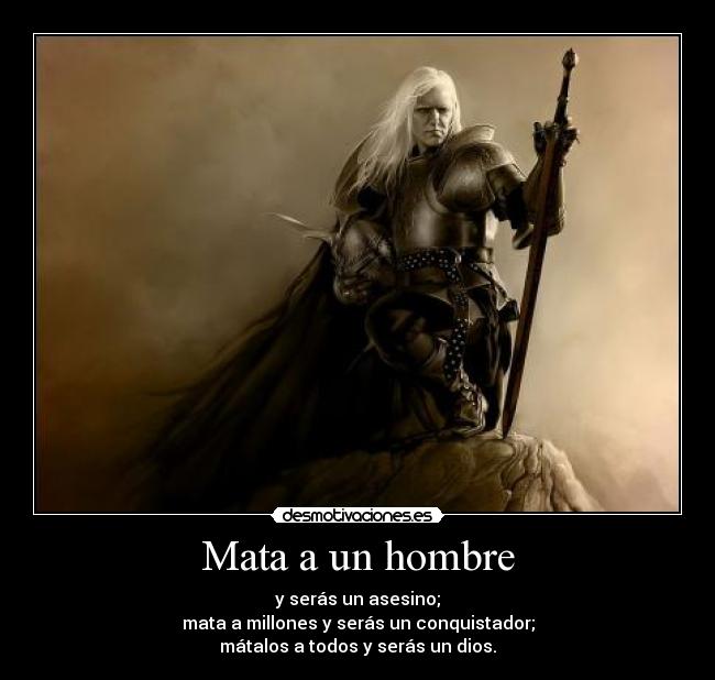 Mata a un hombre - 