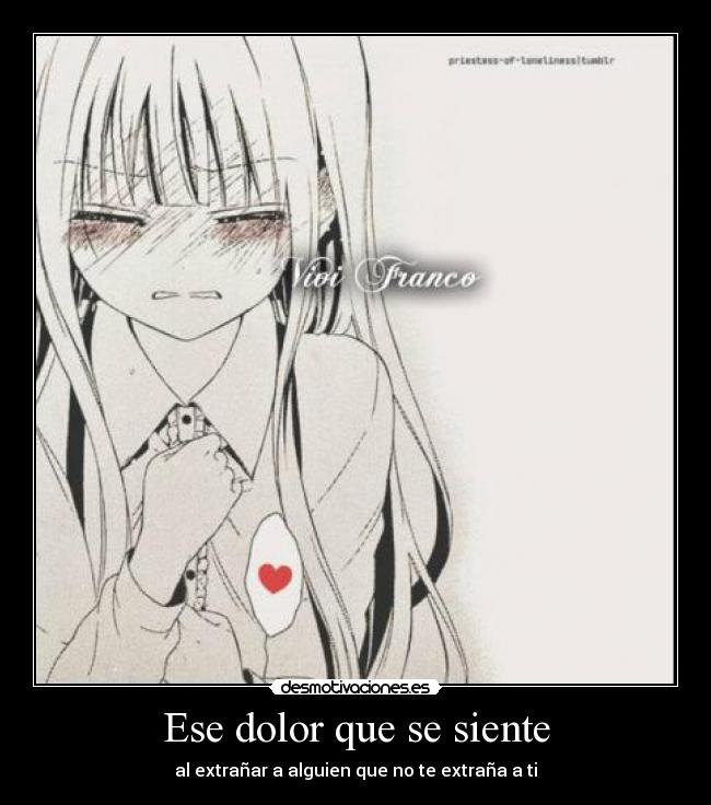 carteles dolor anime desmotivaciones