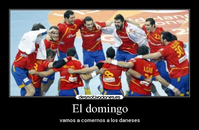El domingo -