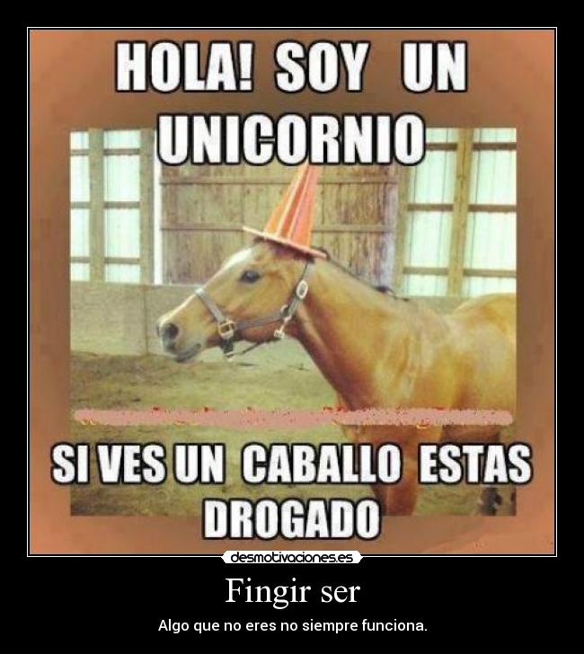 Fingir ser - 