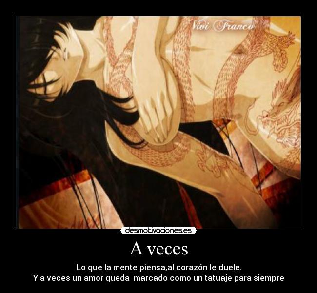 A veces -