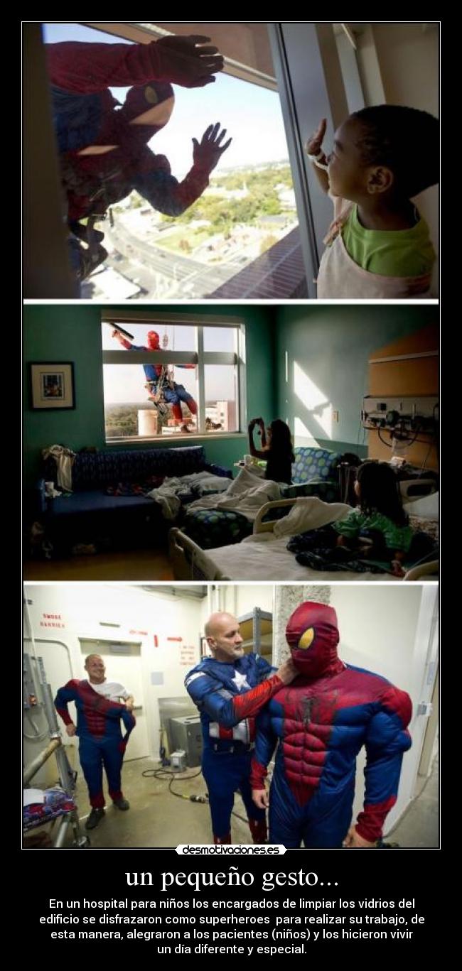 un pequeño gesto... - 