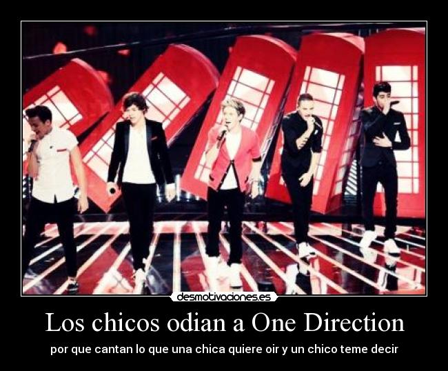 Los chicos odian a One Direction -