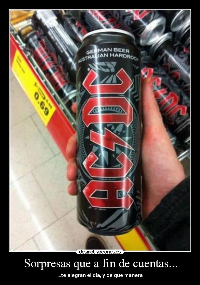 Sorpresas que a fin de cuentas... - ...te alegran el día, y de que manera