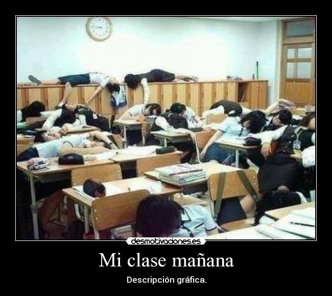 Mi clase mañana - 