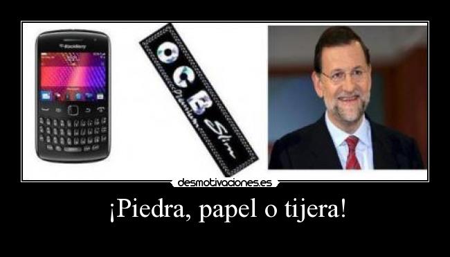 ¡Piedra, papel o tijera! -