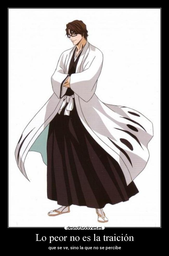 Lo peor no es la traición -