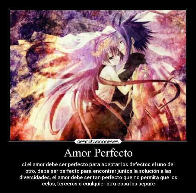 carteles amor amor perfecto desmotivaciones