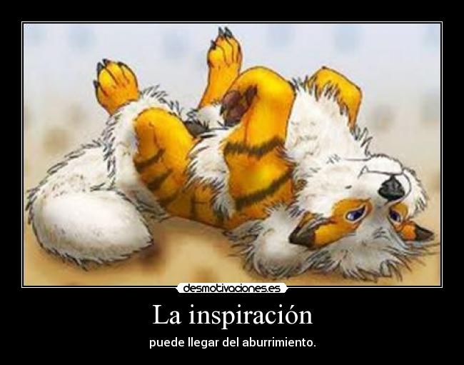La inspiración -