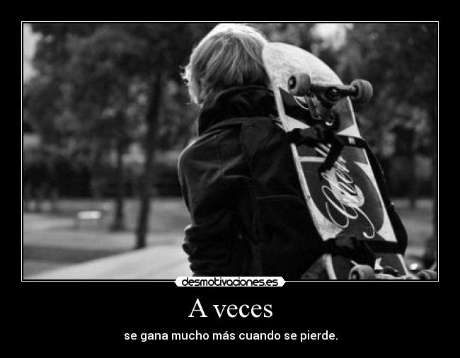 A veces -