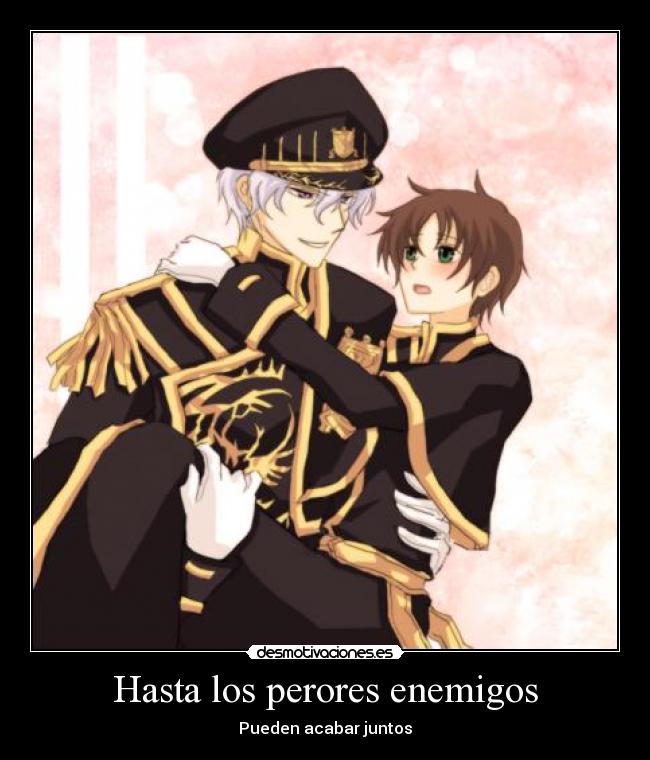 Hasta los perores enemigos - Pueden acabar juntos