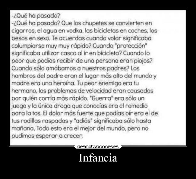 Infancia - 