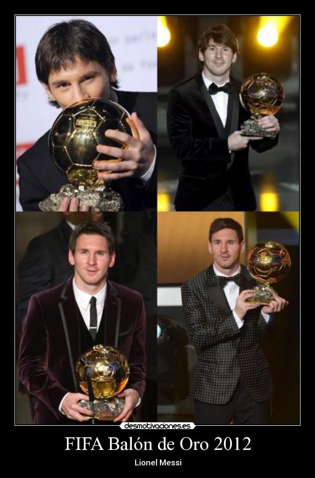 FIFA Balón de Oro 2012 -