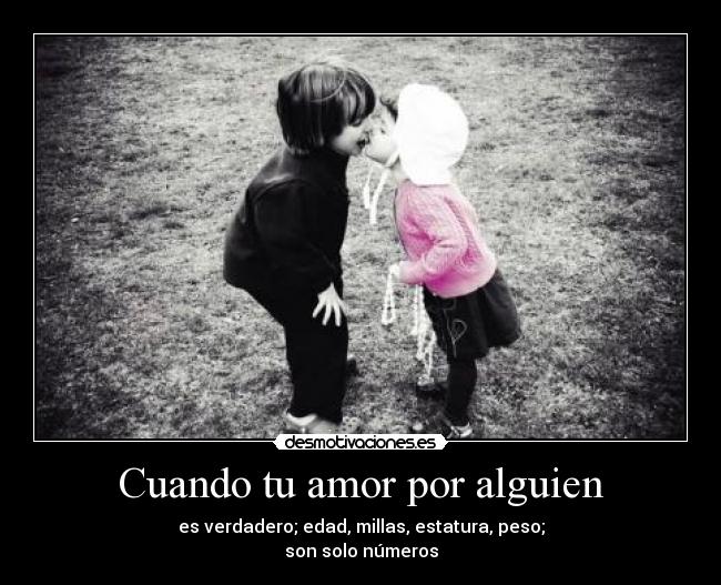 Cuando tu amor por alguien - 