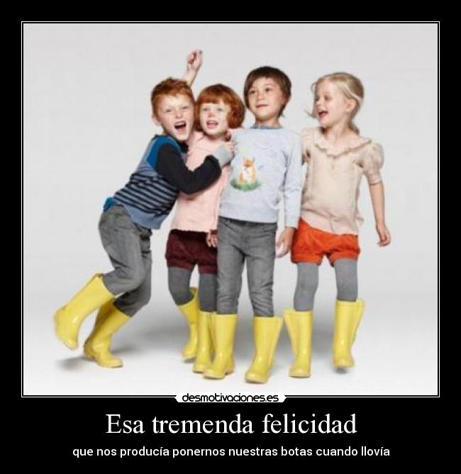 Esa tremenda felicidad -