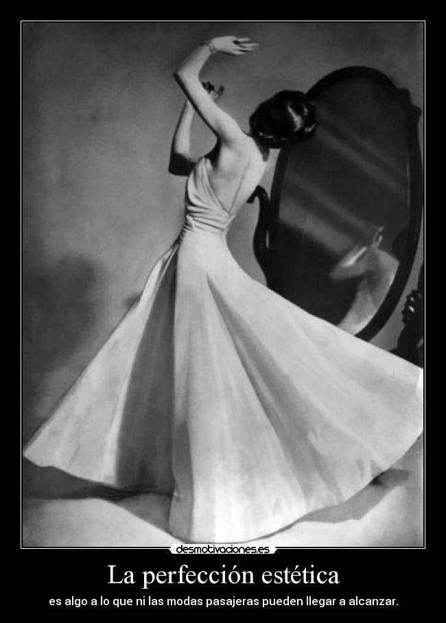 La perfección estética - 