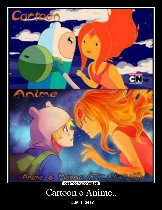 carteles anime cartoon anime horadeaventura desmotivaciones