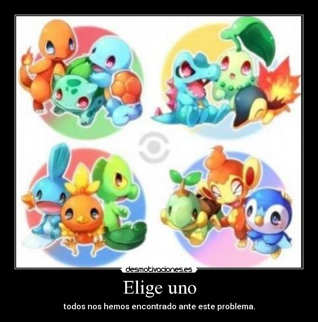 Elige uno - 