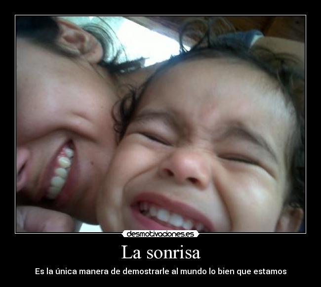 La sonrisa -