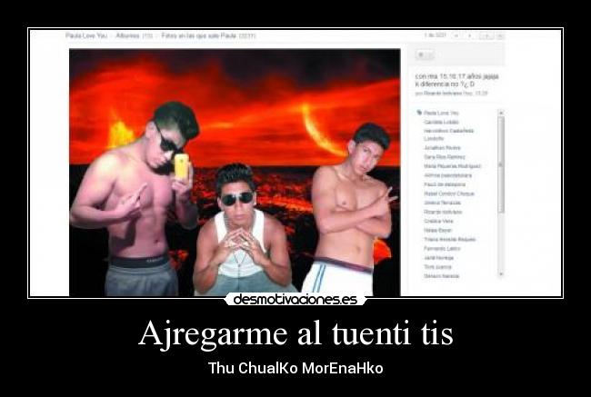 Ajregarme al tuenti tis - Thu ChualKo MorEnaHko