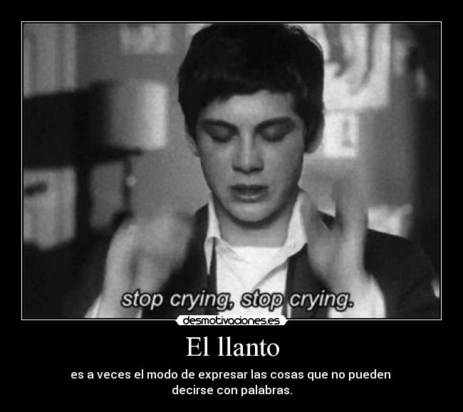 El llanto -