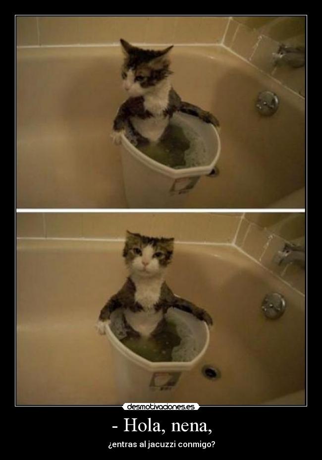 - Hola, nena, - 