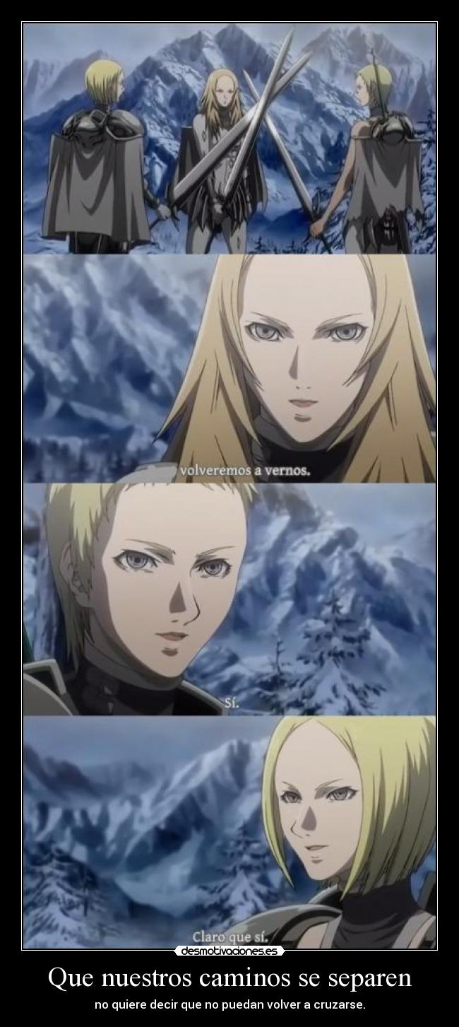 Que nuestros caminos se separen - 