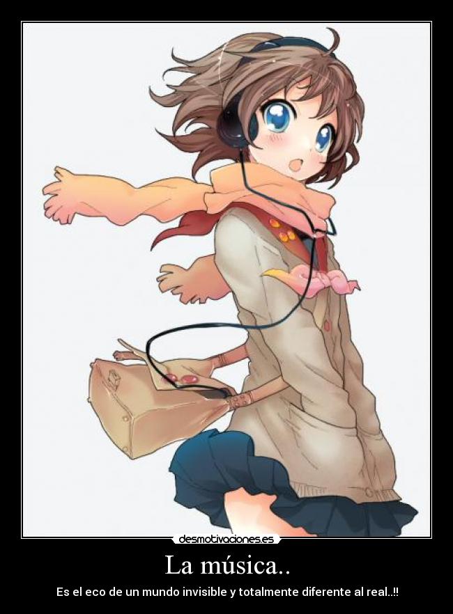 La música.. -