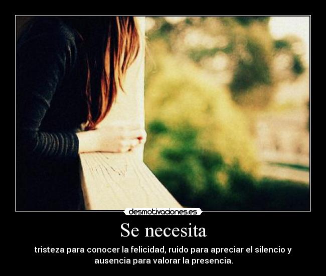 Se necesita -