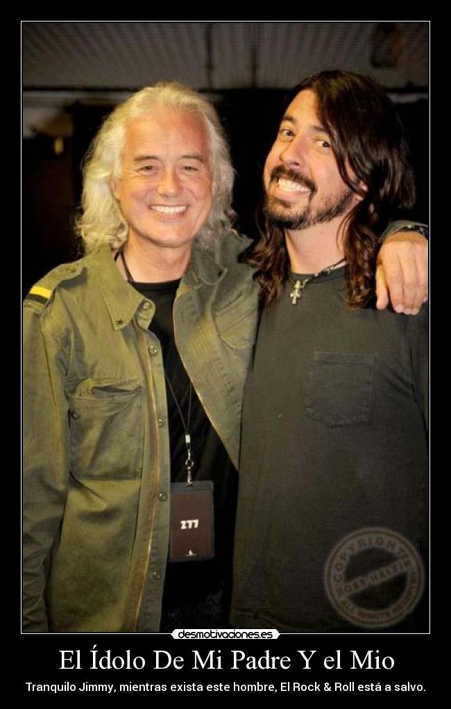 El Ídolo De Mi Padre Y el Mio - Tranquilo Jimmy, mientras exista este hombre, El Rock & Roll está a salvo.