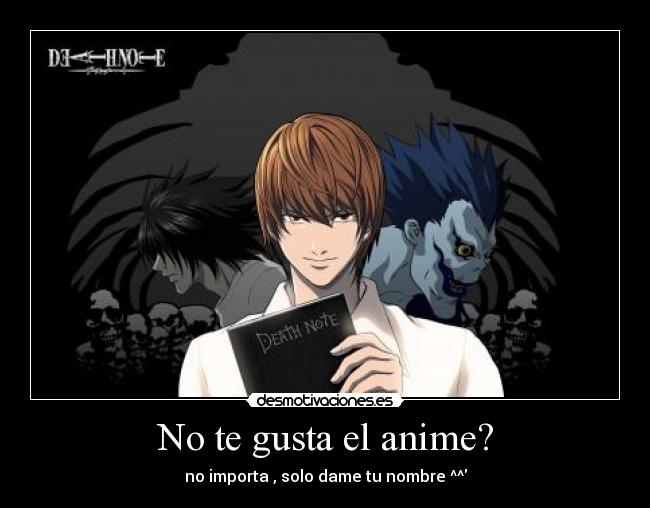 No te gusta el anime? - 