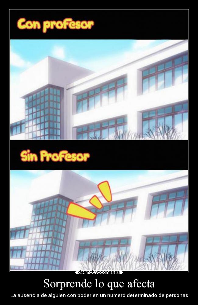 Sorprende lo que afecta -