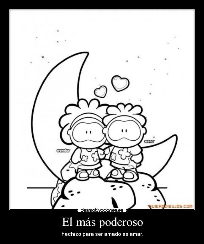 El más poderoso - hechizo para ser amado es amar.