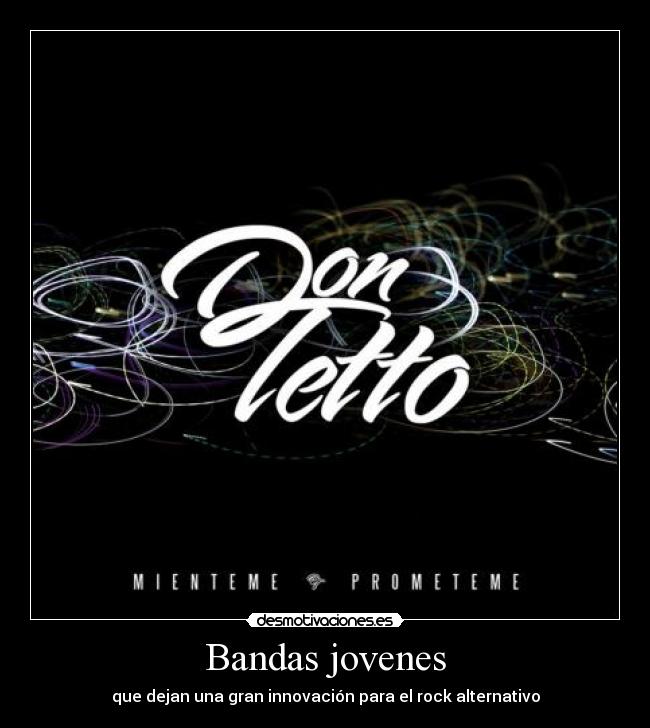 Bandas jovenes - que dejan una gran innovación para el rock alternativo