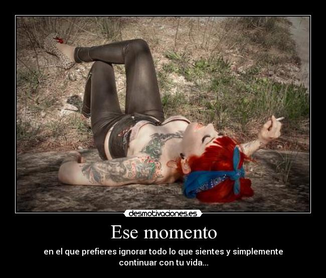 Ese momento -