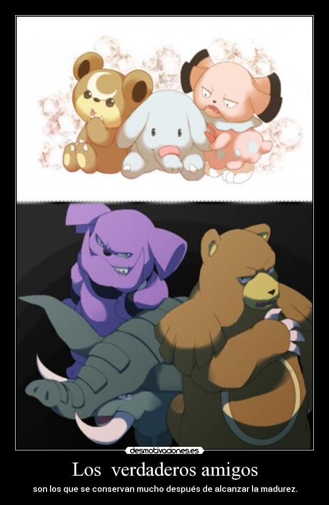 Los  verdaderos amigos - 