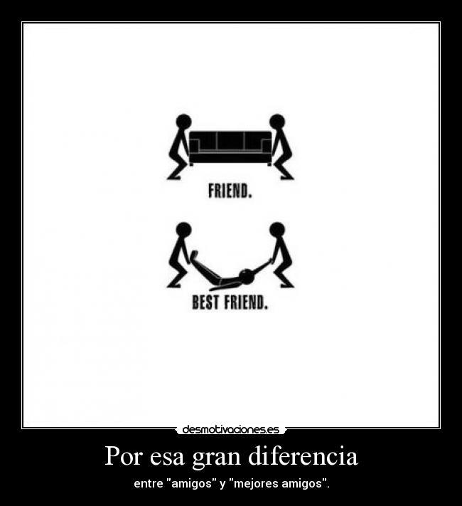 Por esa gran diferencia - 